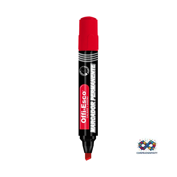 Marcador Permanente Rojo OE-522 Marcador Permanente Rojo OE-522