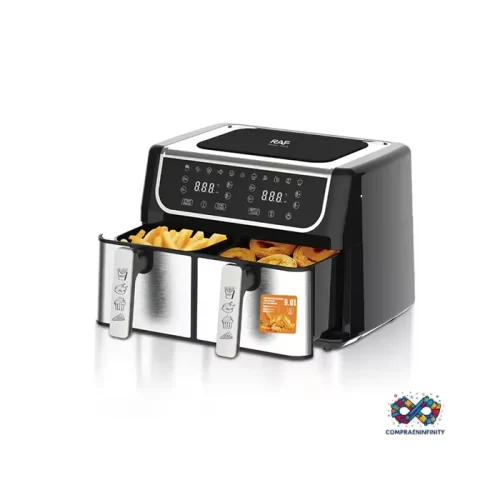 Freidora De Aire Doble (9L) 1700W 110V RAF R.95262