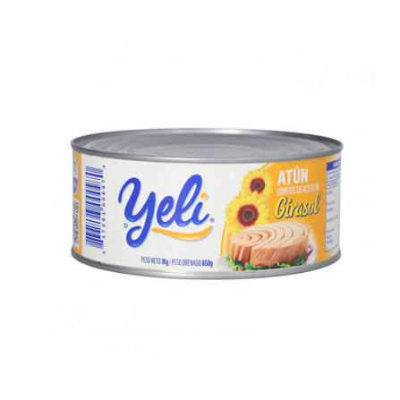 Atun lomitos en aceite de girasol Yeli 1kg